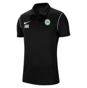 Nike Dri-FIT Park 20 Polo - Black/White/White