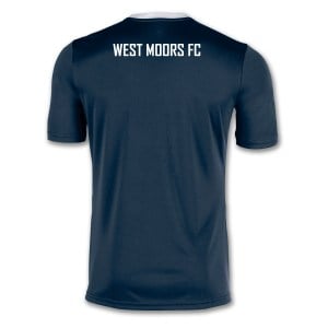 Joma Winner Short Sleeve Shirt - Navy/White