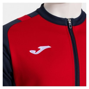 Joma Lider Tracksuit - Red/Dark Navy/White