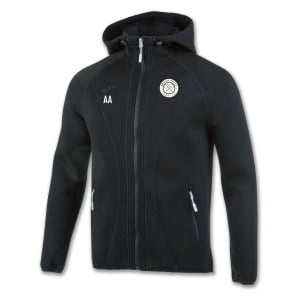 Joma SOFTSHELL HOODIE FULL ZIP HOODIE - Black
