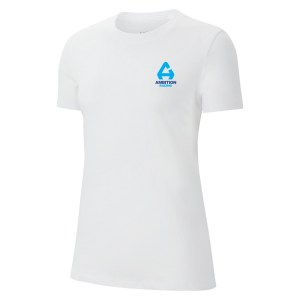 Nike Team Club 20 Cotton T-Shirt (W) - White/Black