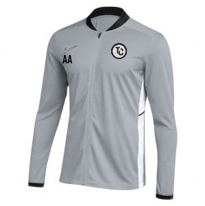 Nike Dri-FIT Academy 25 Knit Track Jacket - Wolf Grey/Black/White