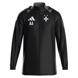 adidas Tiro 24 Competition All-Weather Jacket - Black/team dark grey/white