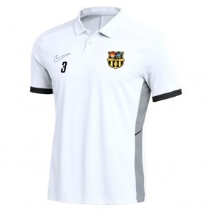 Nike Dri-FIT Academy 25 Polo - White/Black/Black