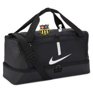 Nike Academy Team Hardcase Duffel Bag (Medium) - Black/Black/White