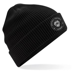 Ralawise Organic Cotton Waffle Beanie - Black