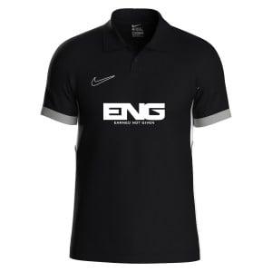Nike Dri-FIT Academy 25 Polo - Black/White/White