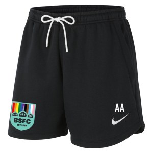 Nike Team Club 20 Fleece Shorts (W) - Black/White/White