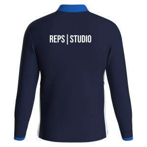 Nike Dri-FIT Academy 25 Knit Track Jacket - Obsidian/Royal Blue/White