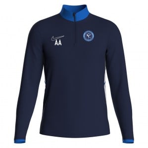 Nike Dri-FIT Academy 25 Drill Top - Obsidian/Royal Blue/White