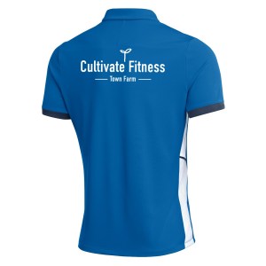 Nike Dri-FIT Academy 25 Polo - Royal Blue/Obsidian/White