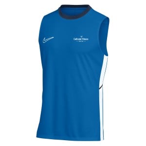 Nike Dri-FIT Academy 25 Sleeveless Top - Royal Blue/Obsidian/White
