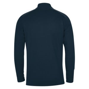Zelus-Nike 1/4 Zip Midlayer - Obsidian/White